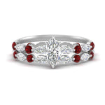Load image into Gallery viewer, marquise-ruby-floating-marquise-accent-ring-with-eternity-wedding-band-in-white-gold-FDEWB9398MQGRUDR-NL-WG_6b584827-b002-4dca-8de3-41c53a9ef32a.jpg?v=1758802170
