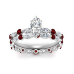 Load image into Gallery viewer, marquise-ruby-floating-marquise-accent-ring-with-eternity-wedding-band-in-white-gold-FDEWB9398MQGRUDRANGLE5-NL-WG_0c72c95d-4cc5-4043-bd30-7bab2e411721.jpg?v=1758802204
