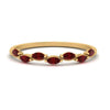 Load image into Gallery viewer, marquise-ruby-vintage-stacking-ring-in-yellow-gold-FD123865GRUDR-NL-YG.jpg