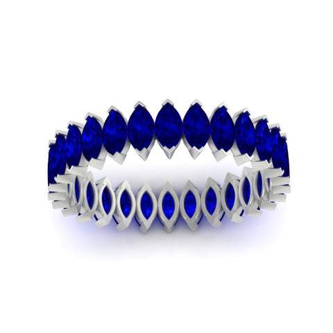 marquise-sapphire-4-carat-eternity-wedding-anniversary-band-in-white-gold-FDEWB11257MQBGSABL-4.00CT-NL-WG
