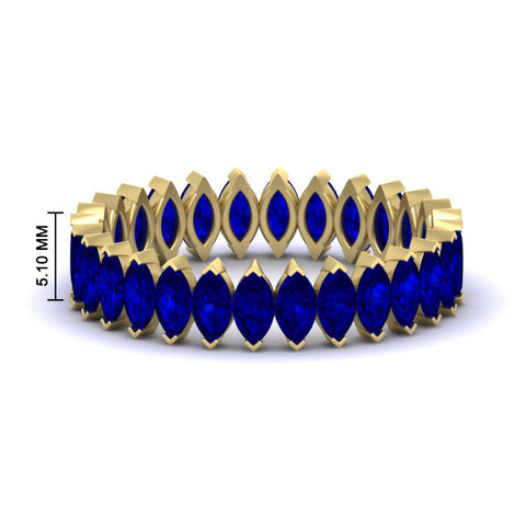 marquise-sapphire-4-carat-eternity-wedding-anniversary-band-in-yellow-gold-FDEWB11257MQBGSABL-4.00CT-NL-YG