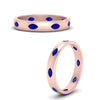 Load image into Gallery viewer, marquise-sapphire-bezel-set-eternity-band-in-rose-gold-FD10979MQGSABL-NL-RG.jpg