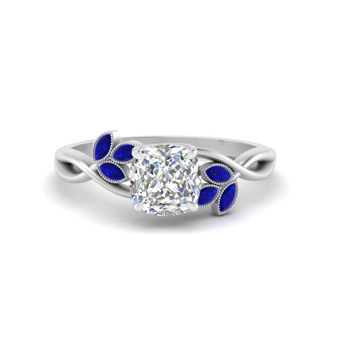 marquise-sapphire-bezel-set-nature-inspired-cushion-cut-engagement-ring-in-white-gold-FD10962CURGSABL-NL-WG
