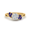 Load image into Gallery viewer, marquise-sapphire-bezel-set-nature-inspired-cushion-cut-engagement-ring-in-yellow-gold-FD10962CURGSABL-NL-YG