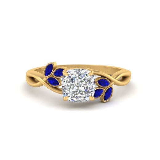 marquise-sapphire-bezel-set-nature-inspired-cushion-cut-engagement-ring-in-yellow-gold-FD10962CURGSABL-NL-YG
