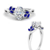 Load image into Gallery viewer, marquise-sapphire-bezel-set-nature-inspired-oval-shaped-engagement-ring-in-white-gold-FD10962OVRGSABLANGLE3-NL-WG