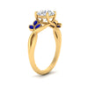 Load image into Gallery viewer, marquise-sapphire-bezel-set-nature-inspired-round-cut-engagement-ring-in-yellow-gold-FD10962RORGSABLANGLE2-NL-YG