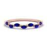 Load image into Gallery viewer, marquise-sapphire-vintage-stacking-ring-in-rose-gold-FD123865GSABL-NL-RG.jpg