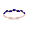 Load image into Gallery viewer, marquise-sapphire-vintage-stacking-ring-in-rose-gold-FD123865GSABL-NL-RG.jpg
