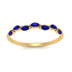 Load image into Gallery viewer, marquise-sapphire-vintage-stacking-ring-in-yellow-gold-FD123865GSABL-NL-YG.jpg
