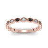 Load image into Gallery viewer, marquise-shaped-thin-stacking-band-with-black-diamond-in-rose-gold-FDB5381GBLACKANGLE3-NL-RG.jpg
