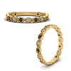 Load image into Gallery viewer, marquise-shaped-thin-stacking-band-with-black-diamond-in-yellow-gold-FDB5381GBLACKANGLE3-NL-YG.jpg