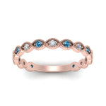 Load image into Gallery viewer, marquise-shaped-thin-stacking-diamond-band-with-blue-topaz-in-rose-gold-FDB5381GICBLTOANGLE3-NL-RG.jpg
