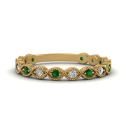 marquise-shaped-thin-stacking-diamond-band-with-emerald-in-yellow-gold-FDB5381GEMGRANGLE3-NL-YG.jpg