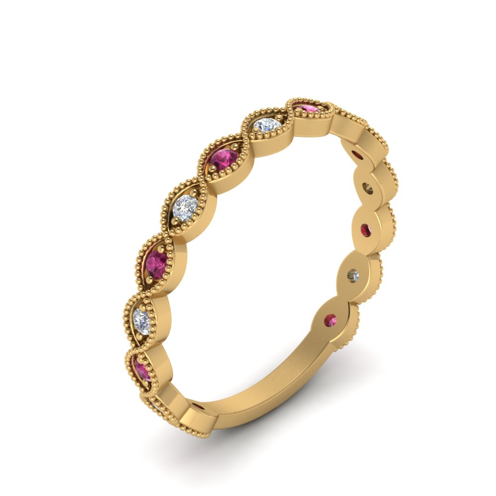 marquise-shaped-thin-stacking-diamond-band-with-pink-sapphire-in-yellow-gold-FDB5381GSADRPIANGLE3-NL-YG.jpg