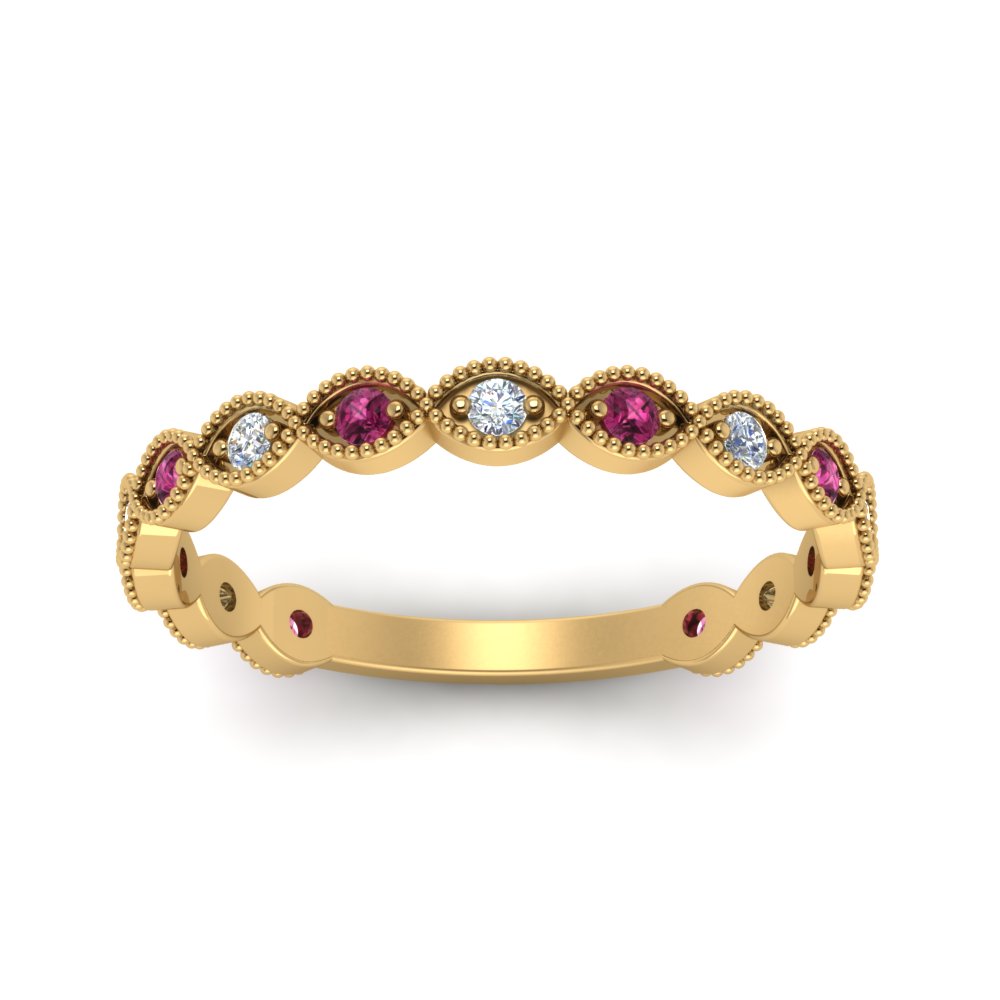 marquise-shaped-thin-stacking-diamond-band-with-pink-sapphire-in-yellow-gold-FDB5381GSADRPIANGLE3-NL-YG.jpg