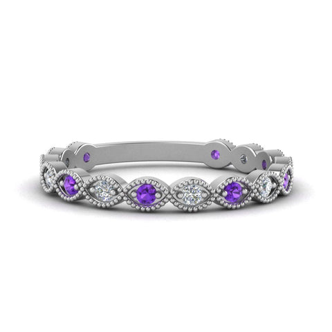 marquise-shaped-thin-stacking-diamond-band-with-purple-topaz-in-white-gold-FDB5381GVITOANGLE3-NL-WG.jpg