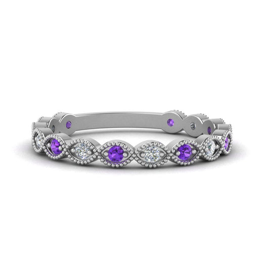 marquise-shaped-thin-stacking-diamond-band-with-purple-topaz-in-white-gold-FDB5381GVITOANGLE3-NL-WG.jpg
