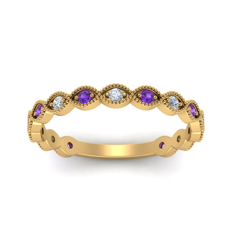 marquise-shaped-thin-stacking-diamond-band-with-purple-topaz-in-yellow-gold-FDB5381GVITOANGLE3-NL-YG.jpg