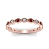Load image into Gallery viewer, marquise-shaped-thin-stacking-diamond-band-with-ruby-in-rose-gold-FDB5381GRUDRANGLE3-NL-RG.jpg