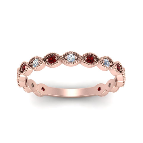 marquise-shaped-thin-stacking-diamond-band-with-ruby-in-rose-gold-FDB5381GRUDRANGLE3-NL-RG.jpg
