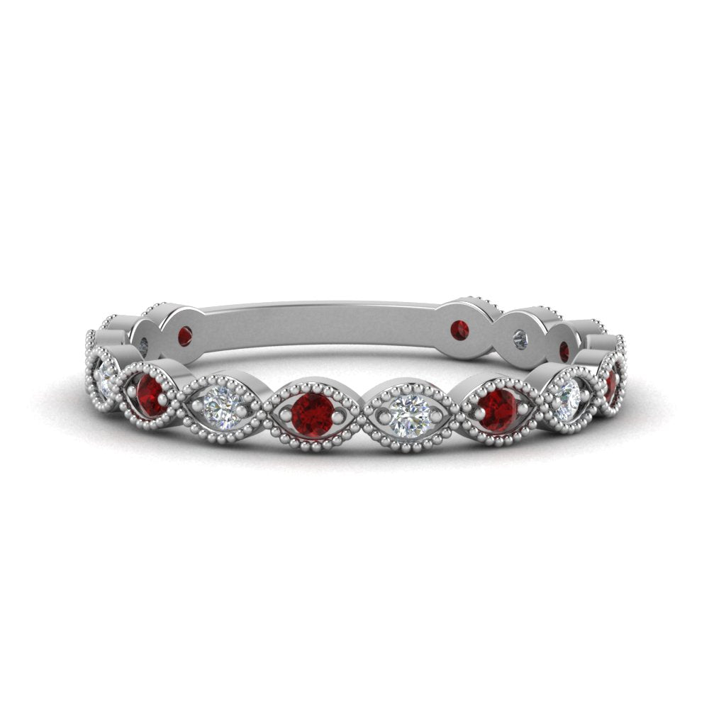 marquise-shaped-thin-stacking-diamond-band-with-ruby-in-white-gold-FDB5381GRUDRANGLE3-NL-WG.jpg