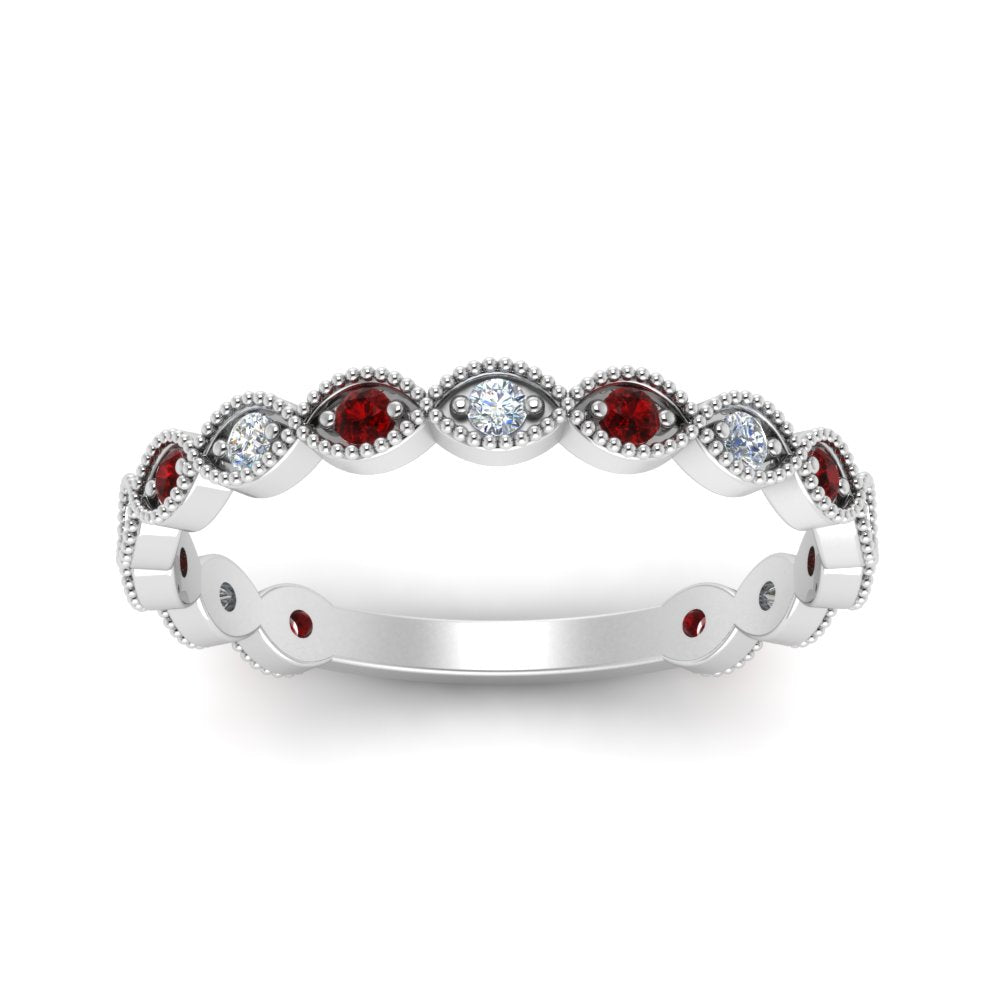 marquise-shaped-thin-stacking-diamond-band-with-ruby-in-white-gold-FDB5381GRUDRANGLE3-NL-WG.jpg