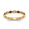 Load image into Gallery viewer, marquise-shaped-thin-stacking-diamond-band-with-ruby-in-yellow-gold-FDB5381GRUDRANGLE3-NL-YG.jpg