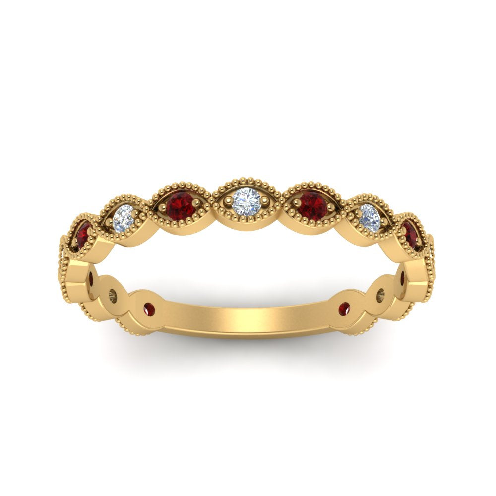 marquise-shaped-thin-stacking-diamond-band-with-ruby-in-yellow-gold-FDB5381GRUDRANGLE3-NL-YG.jpg
