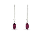 Load image into Gallery viewer, marquise-studs-1-carat-pink-sapphire-lever-back-dangles-earrings-in-white-gold-FDEAR11236MQGSADRPI-1.00CT-NL-WG.jpg
