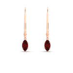 Load image into Gallery viewer, marquise-studs-1-carat-ruby-lever-back-dangles-earrings-in-rose-gold-FDEAR11236MQGRUDR-1.00CT-NL-RG.jpg
