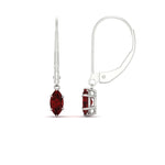 Load image into Gallery viewer, marquise-studs-1-carat-ruby-lever-back-dangles-earrings-in-white-gold-FDEAR11236MQGRUDR-1.00CT-NL-WG.jpg
