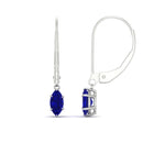 Load image into Gallery viewer, marquise-studs-1-carat-sapphire-lever-back-dangles-earrings-in-white-gold-FDEAR11236MQGSABL-1.00CT-NL-WG.jpg
