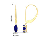 Load image into Gallery viewer, marquise-studs-1-carat-sapphire-lever-back-dangles-earrings-in-yellow-gold-FDEAR11236MQGSABL-1.00CT-NL-YG.jpg
