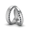 Load image into Gallery viewer, matching-bands-for-him-and-her-with-black-diamond-in-white-gold-FD-DB1040GBLACK-NL-WG.jpg