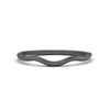 Load image into Gallery viewer, matching-curved-wedding-band-for-engagement-ring-in-black-gold-FDENR3211EWBANGLE3-NL-BG