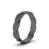 Load image into Gallery viewer, Matte Finish Twisted Wedding Band