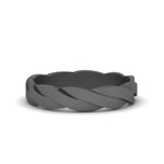 Load image into Gallery viewer, Matte Finish Twisted Wedding Band
