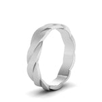 Load image into Gallery viewer, Matte Finish Twisted Wedding Band
