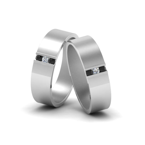 matte-finish-wedding-rings-for-gay-with-black-diamond-in-14K-white-gold-FDLG8111BGBLACK-NL-WG