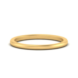 Medium Gold Stacking Ring Band