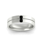 Load image into Gallery viewer, mens-2-stone-black-diamond-band-in-white-gold-fdm1052gblackangle5-nl-wg
