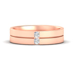Load image into Gallery viewer, mens-2-stone-diamond-band-in-rose-gold-fdm1052-nl-rg
