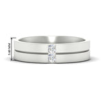 Load image into Gallery viewer, mens-2-stone-diamond-band-in-white-gold-fdm1052-nl-wg-hw
