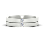 Load image into Gallery viewer, mens-2-stone-diamond-band-in-white-gold-fdm1052-nl-wg
