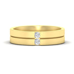 Load image into Gallery viewer, mens-2-stone-diamond-band-in-yellow-gold-fdm1052-nl-yg
