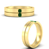 Load image into Gallery viewer, mens-2-stone-emerald-band-in-yellow-gold-fdm1052gemgrangle3-nl-yg