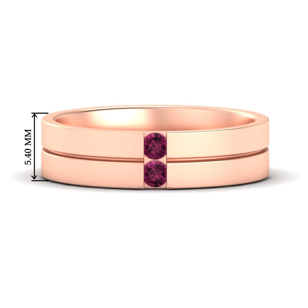 mens-2-stone-pink-sapphire-band-in-rose-gold-fdm1052gsadrpi-nl-rg-hw