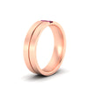 Load image into Gallery viewer, mens-2-stone-pink-sapphire-band-in-rose-gold-fdm1052gsadrpiangle2-nl-rg