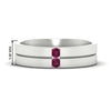 Load image into Gallery viewer, mens-2-stone-pink-sapphire-band-in-white-gold-fdm1052gsadrpi-nl-wg-hw